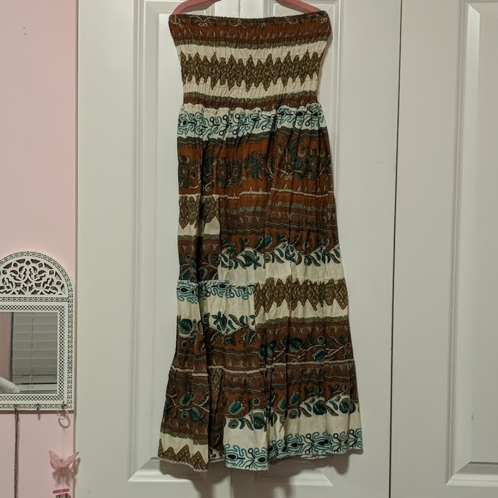 Cute vintage strapless dress